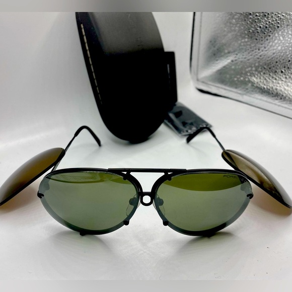Porsche Design Sunglasses with interchangeable Lenses ‼️ - Picture 7 of 15